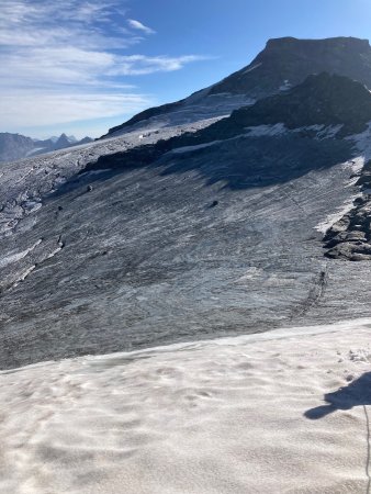 Glacier du Grand fond sous la pointe d’Ouillarse