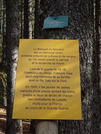 Bosquet du Souvenir