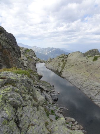 Au bout du lac du Retour