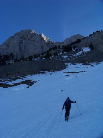 Montée tranquille.