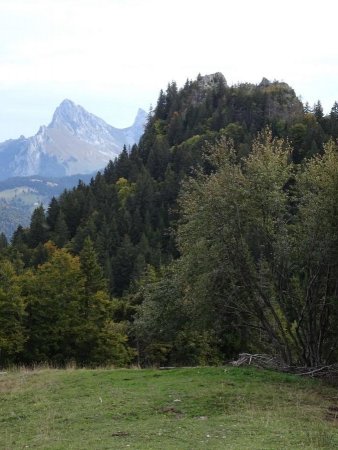 Pointe de Saugeon : la Dent d’Oche