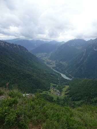 Pointe de Tréchauffé : lac du Jotty