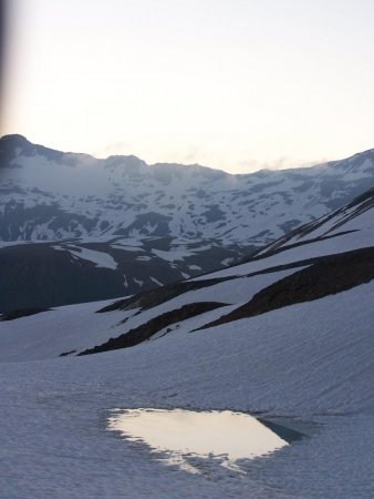 Sur le glacier de la Jave.