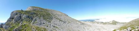 Au pied du dôme sommital, une vue d’ensemble.