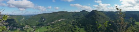 Panorama depuis le Vieux Château