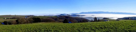 Panoramique sur le plateau.