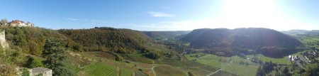 Panorama depuis Château-Chalon