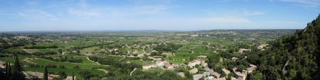 Vue sur le piémont.