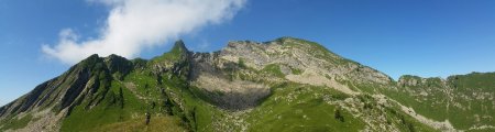 Le Roc d’Enfer et la Pointe de Replan