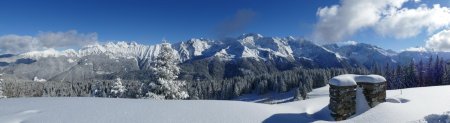 Panorama à la table d’orientation nord.