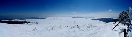 Panoramique vers le sud.