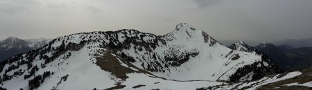 Panorama sur le cirque du Colombier.