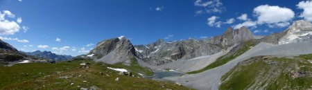 Pano sur Aiguille de la Vanoise (2796m)