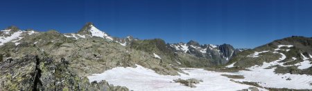 Panorama du col du Sambuis (2432m)