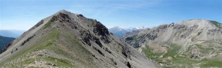 En chemin vers la Tête du Peyron 