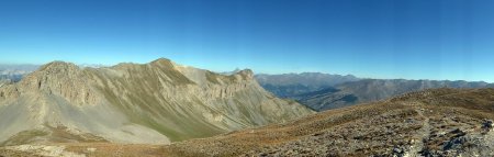 Tête de Jacquette, panorama, suite...