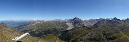 Roc des Trois Marches, panorama