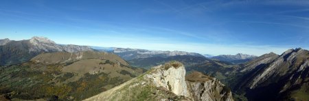 Sommet de la Tulle, panorama