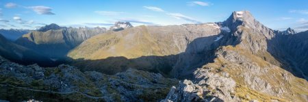 La vue du haut, on va à gauche