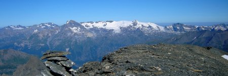 Panorama sur une partie de la Vanoise...