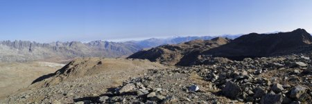  Panorama depuis la base de l’Aiguille de Laisse