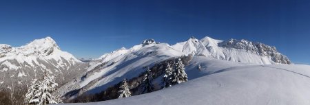 Croix d’Allant, panorama