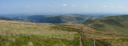 Dans la descente du Plomb du Cantal