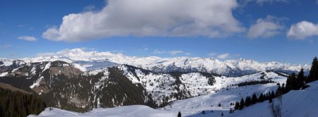 Belvédère du Chard du Beurre, panorama