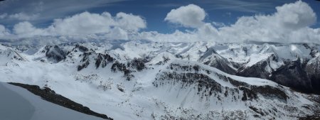 Panorama étendu au sud