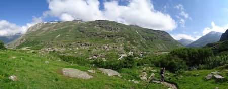 Sentier vers le col des Évettes