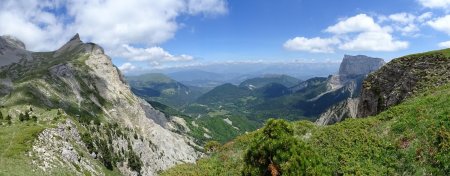 L’Aiguillettte et le Mont Aiguille