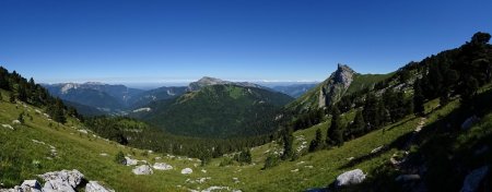 Vue sur la Chartreuse