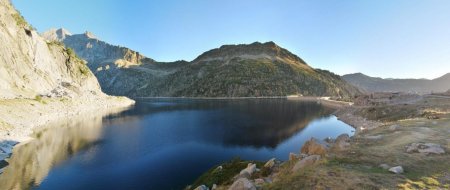 Départ de la rando, Lac de Cap de Long.