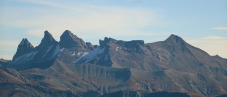 Zoom sur les Aiguilles d’Arves