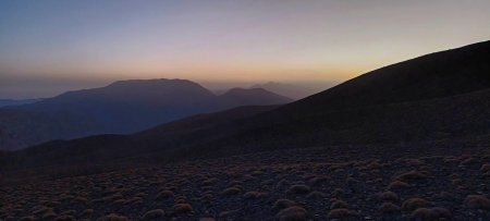 Montée au Mgoun depuis le plateau de Tarkkdite