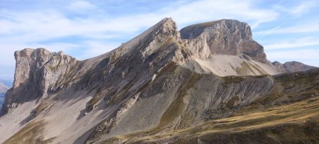 Roche Courbe, tête de Plate Longue et Rocher Rond