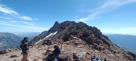 Col des Éboulis, point culminant du GR20 !