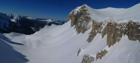 Magnifique paysage...il faut redescendre hélas !