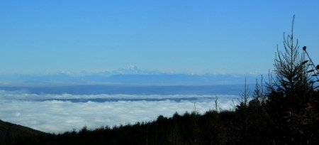 Dernier regard sur les Alpes.