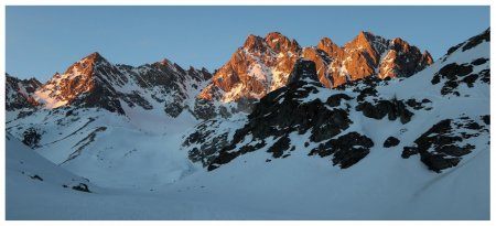 Rougeoiement sur les Aiguilles