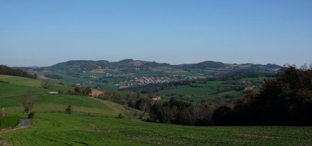 Vers le crêt Malherbe et Marcenod