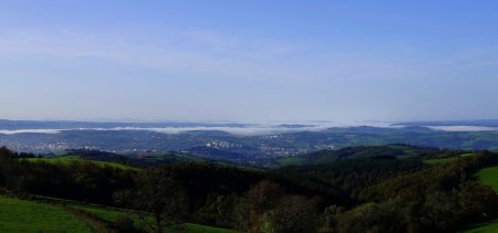 Sur la Route des Crêtes à la sortie de Saint-Héand