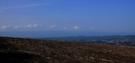 Sur la crête, vers les monts du Forez