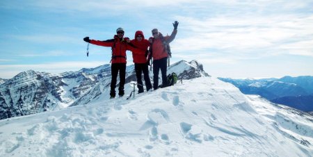 après l’arête, le sommet