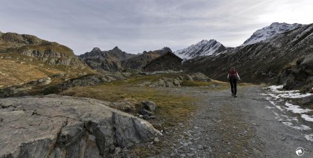 Arrivée au vallon du Ruitor