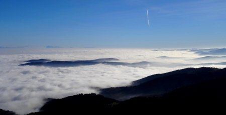 Mer de nuages.