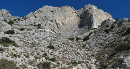 Splendide falaise calcaire