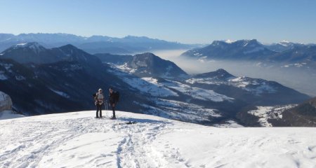 Un des nombreux panoramas (Belledonne, Chartreuse)