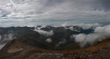 Panorama du sommet