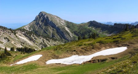 La Grande Sure et le Col de la Grande Vache